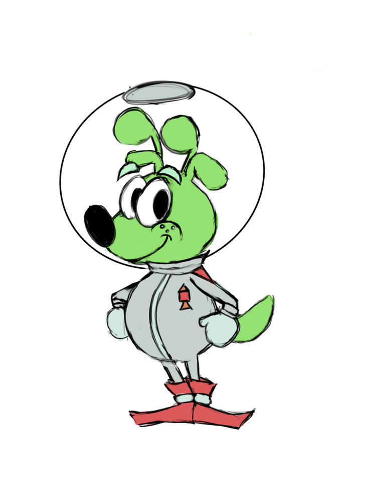 "Astrodog Character Concept". Procreate. November 2024.