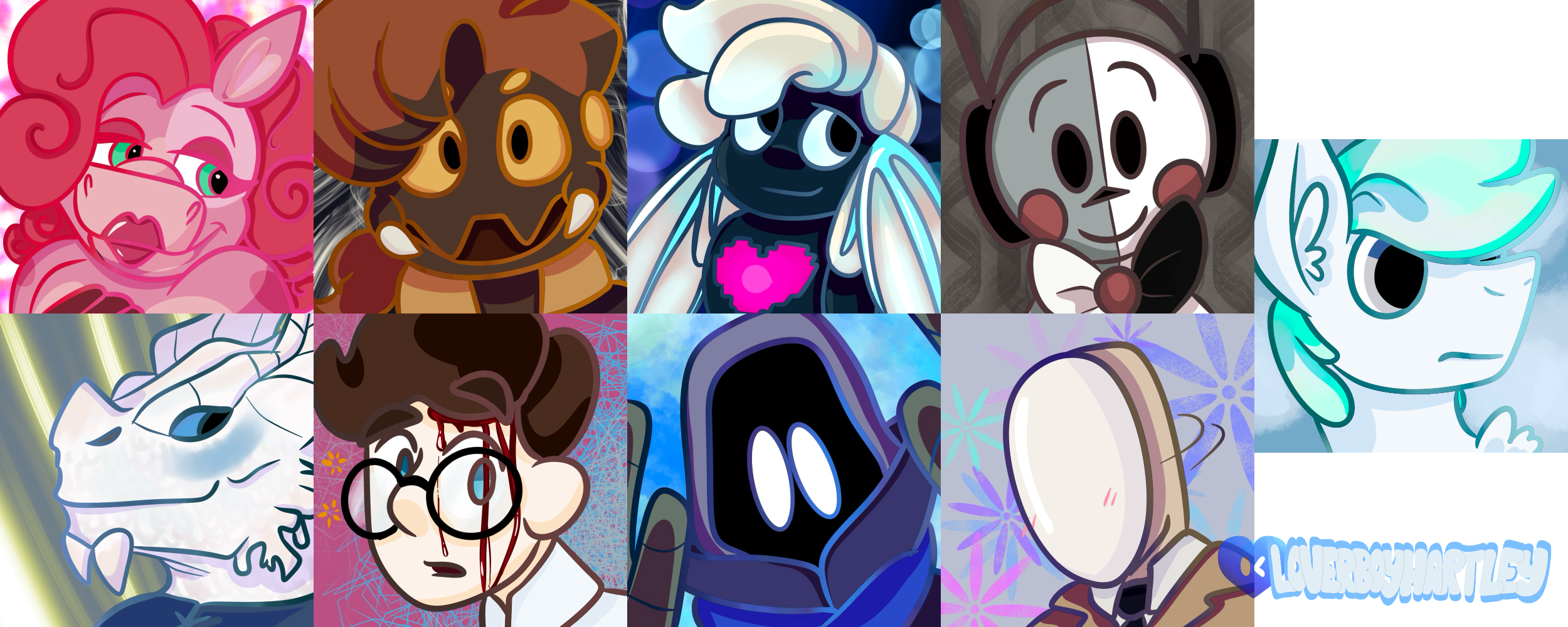 "ArtFight Icons". Procreate. December 2024, May 2025.
