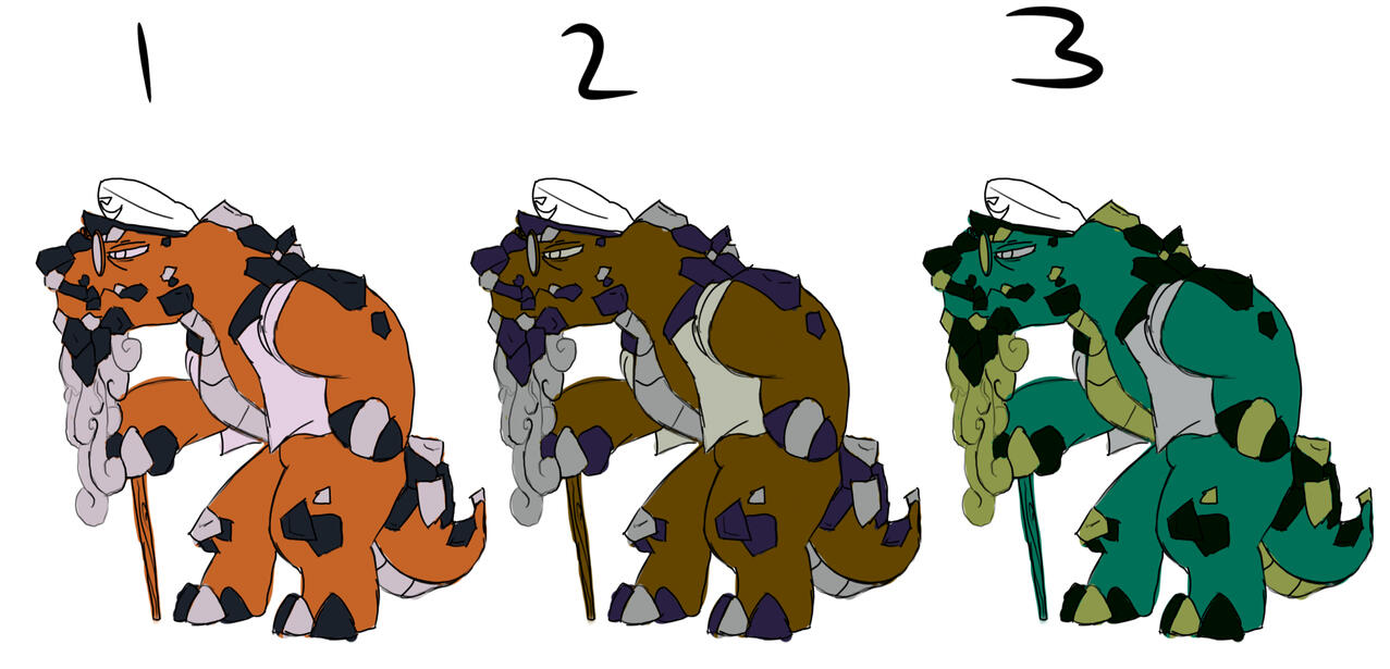 First Cliff color comps. Team selected 3.