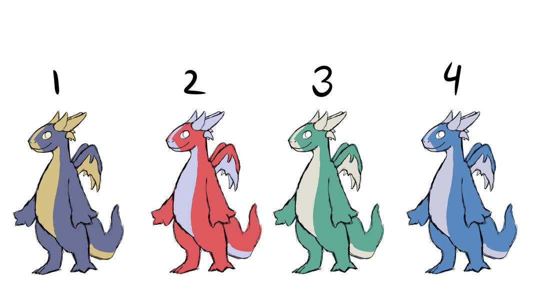 First protagonist color comp.