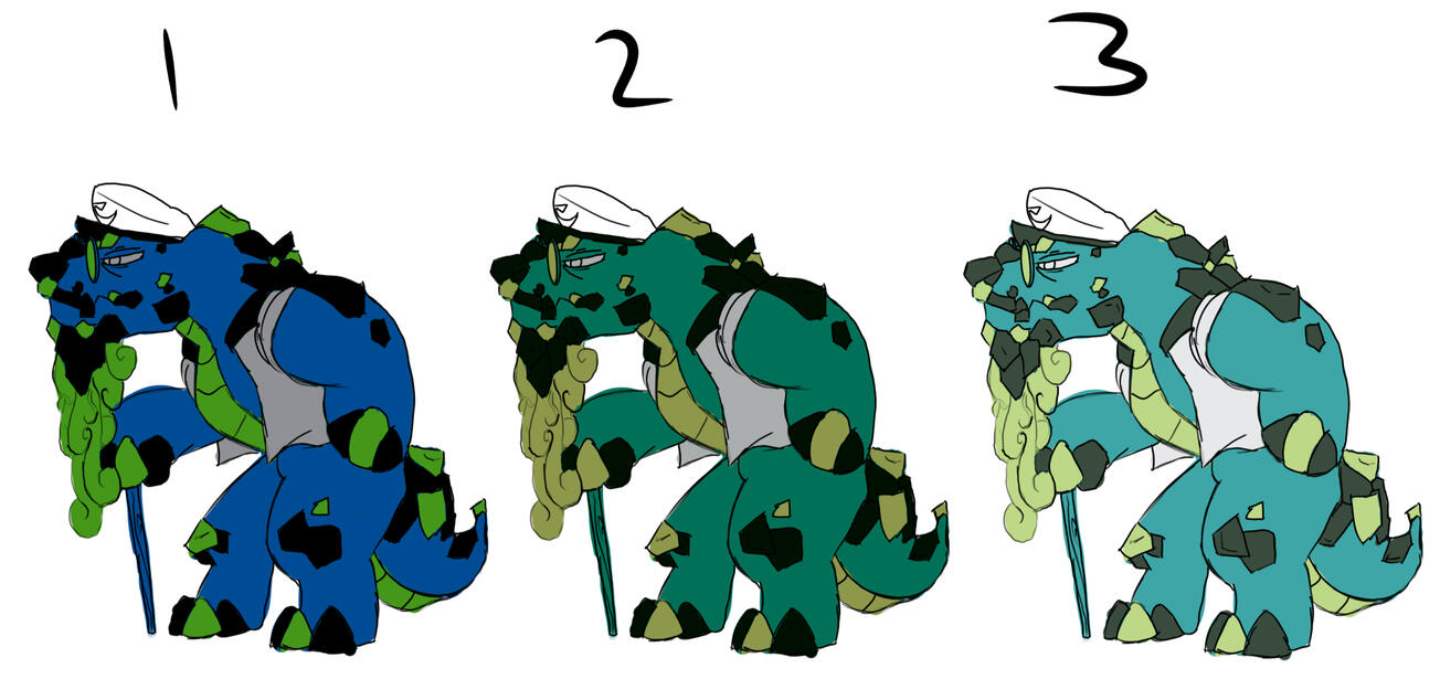 Second Cliff color comps. Team selected 3.