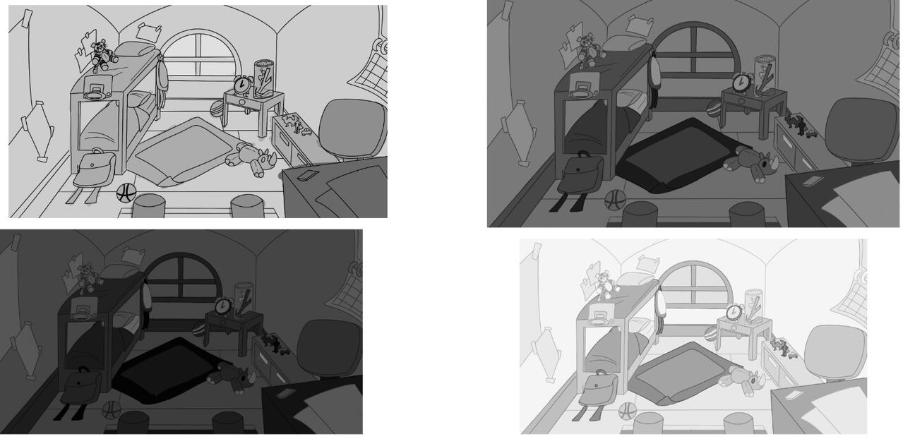 Interior, value comps.