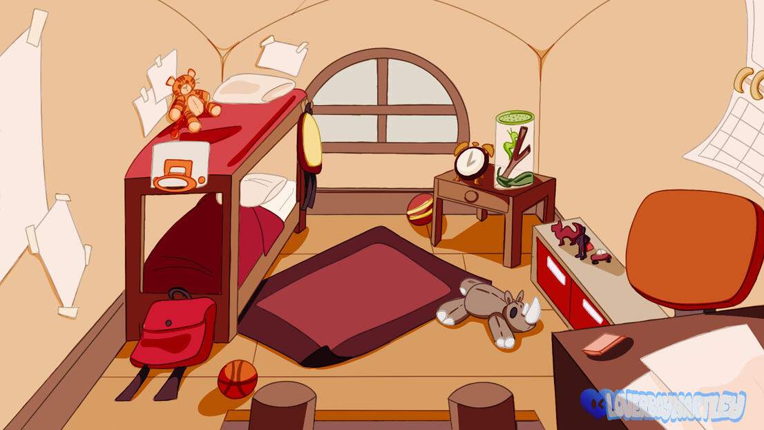 Interior, finalized.