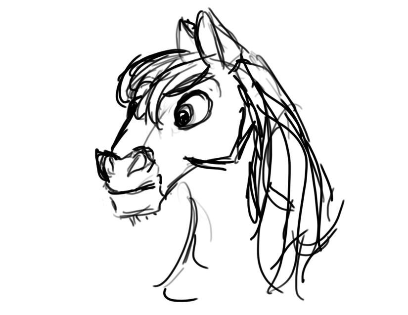 Lord Desmond, early head sketch.