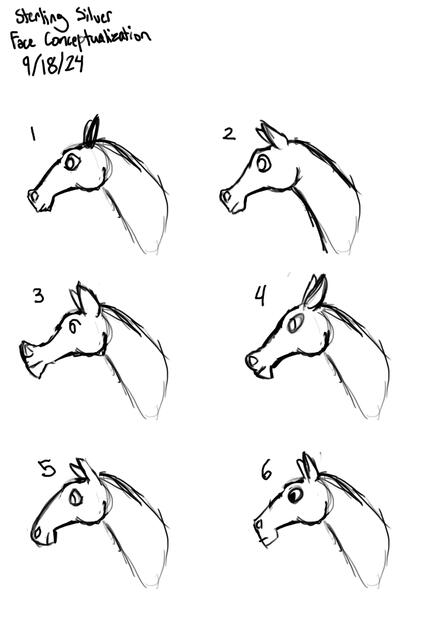 Sterling Silver face development.